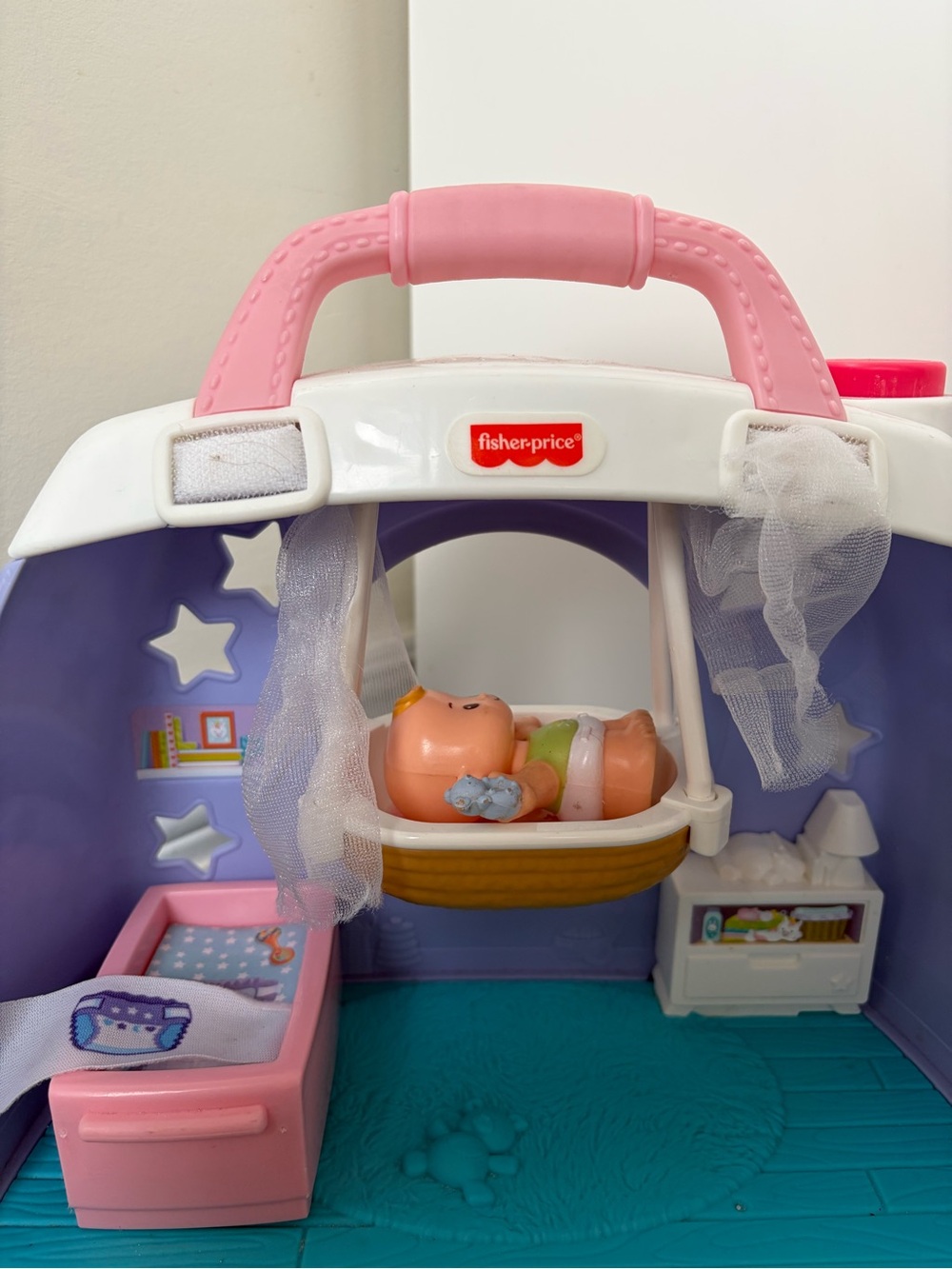 Fisher-Price Little People Baby Cuddle & Carry Nursery Set - Picture 2 of 5